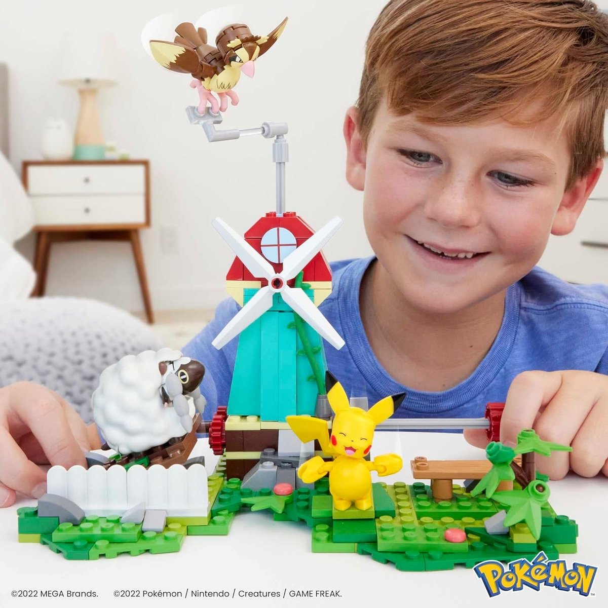MEGA coffret moulin à la campagne multicolore, MATTEL