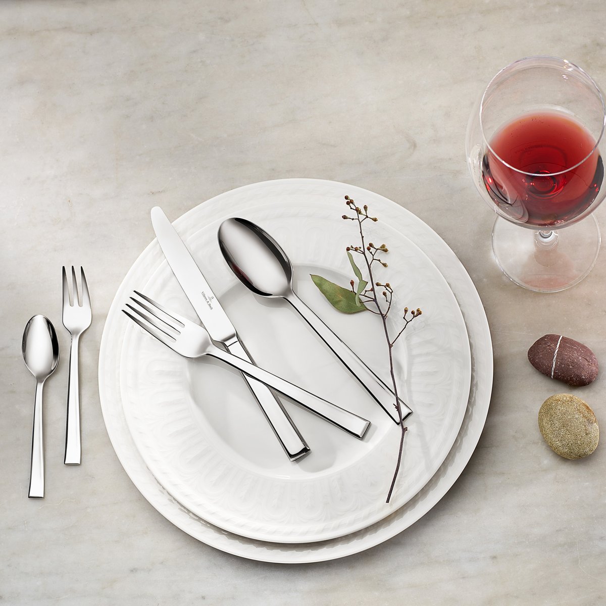 Ménagère 30Pcs. VICTOR argent/platine, VILLEROY & BOCH