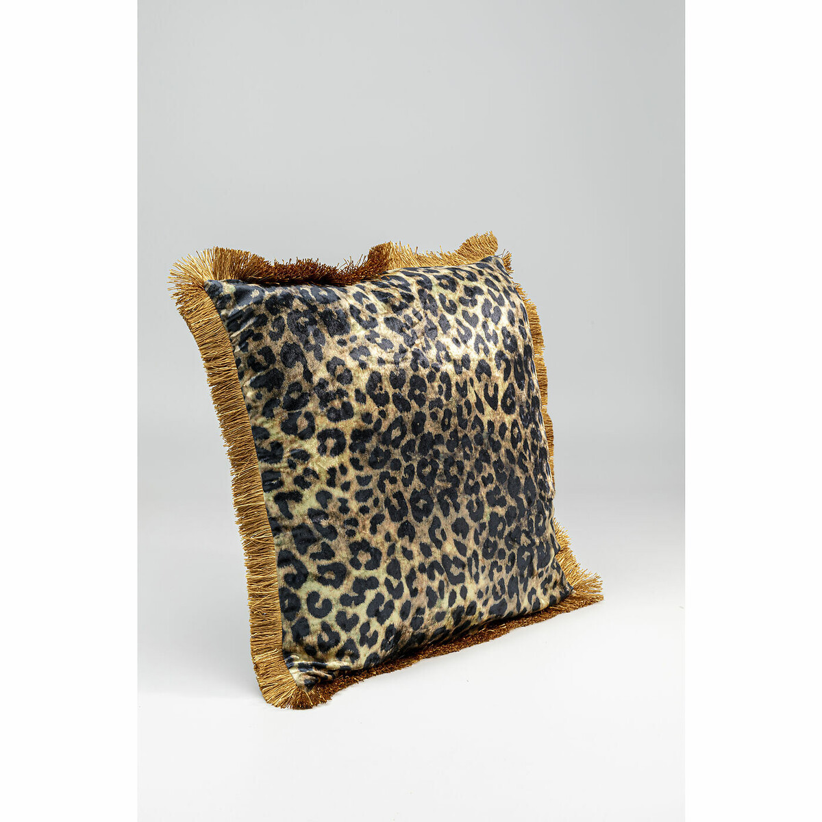 Coussin Leo Fringe 45x45cm multicolore, KARE DESIGN