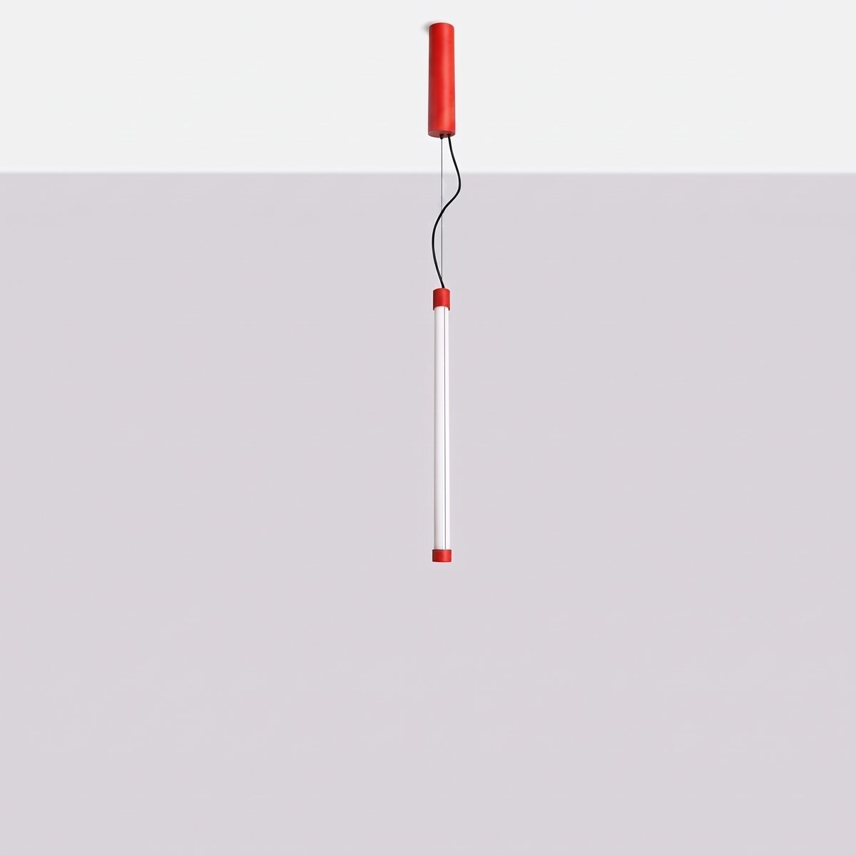 Suspension Acier Rouge LED 1 Trang rouge, EDEN