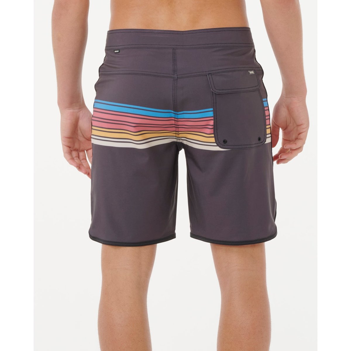 Boardshort MIRAGE SURF REVIVAL black wave, RIP CURL