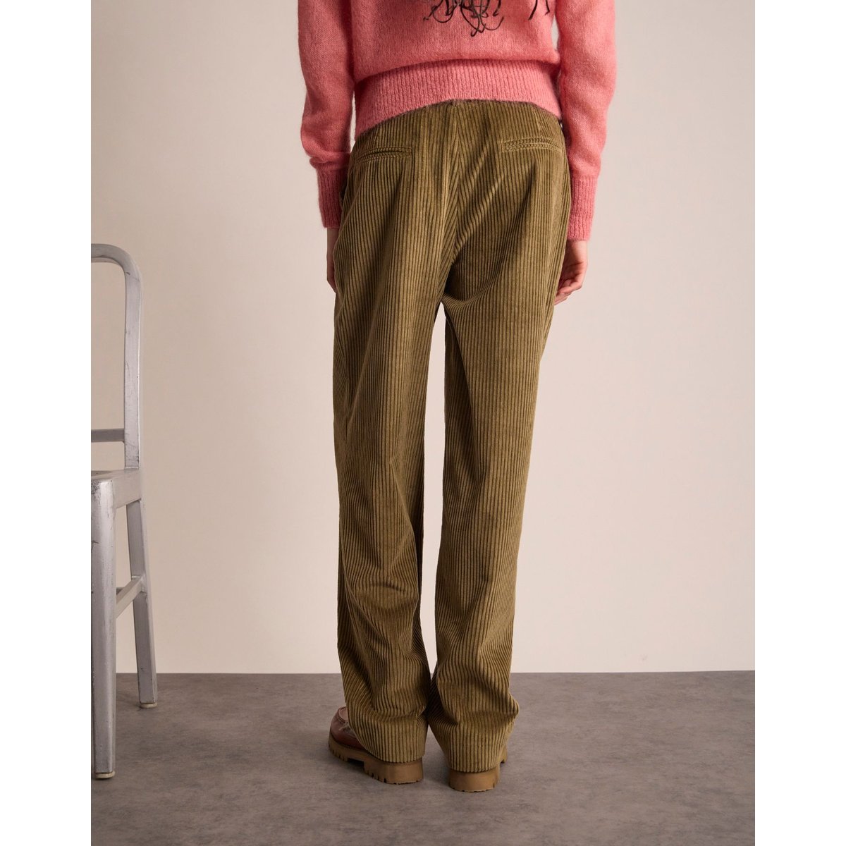 Pantalon Thelma beige, INES DE LA FRESSANGE PARIS