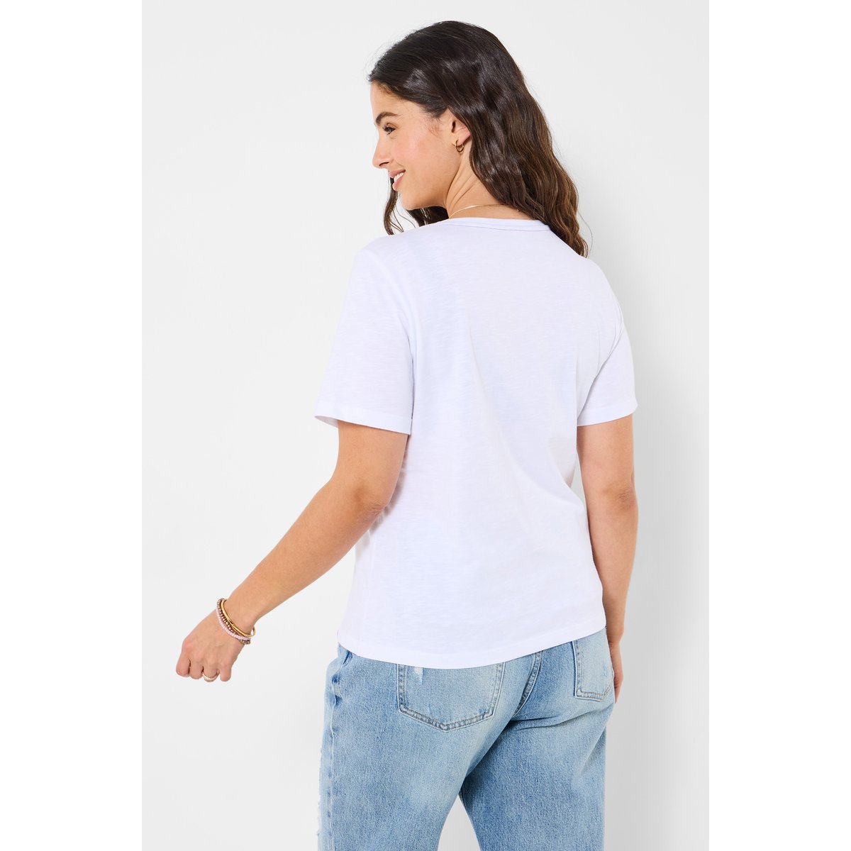 T-shirt à motif lama blanc, JOE BROWNS