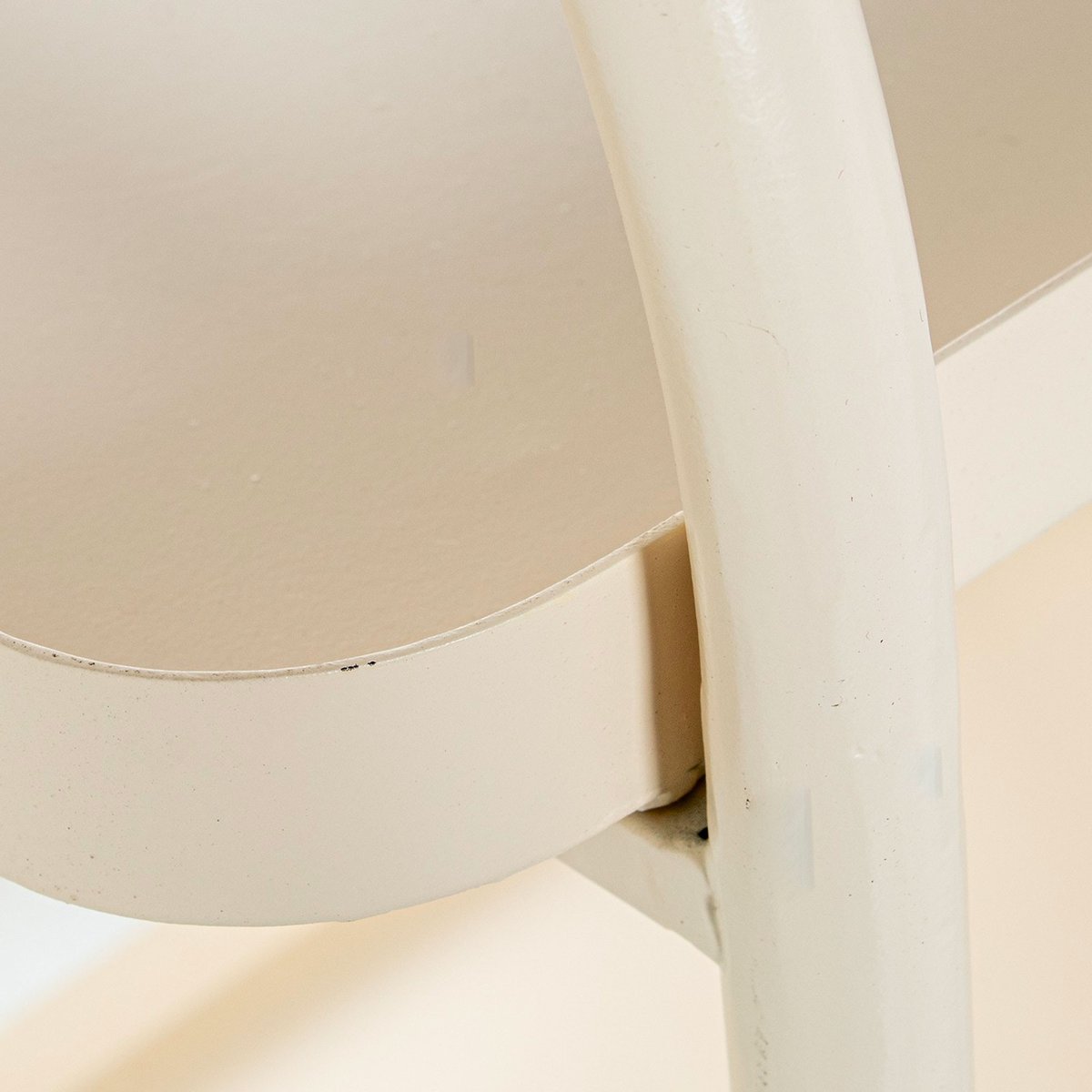 Table roulante desserte cuisine en métal blanc 60x40x74cm blanc, VERSA