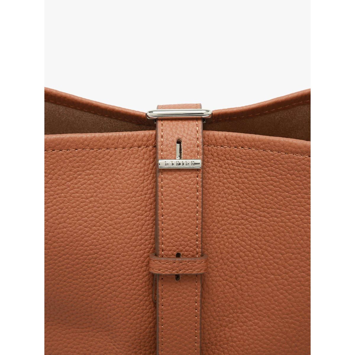 Sac porté épaule sac à dos M Cavalier cuir cannelle, ETRIER