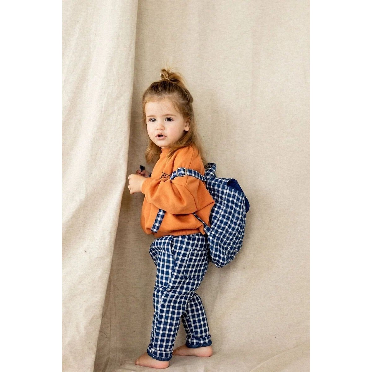 Pantalon droit, PRITI carreaux, APACHES COLLECTIONS