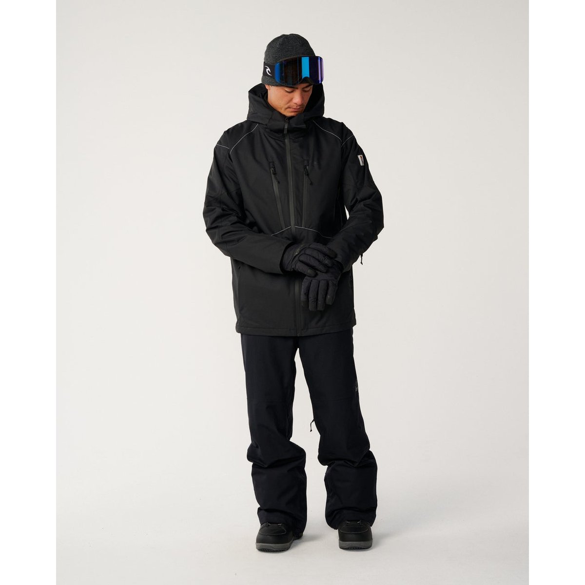 Veste de ski SEARCH SERIES Pinnacle noir, RIP CURL