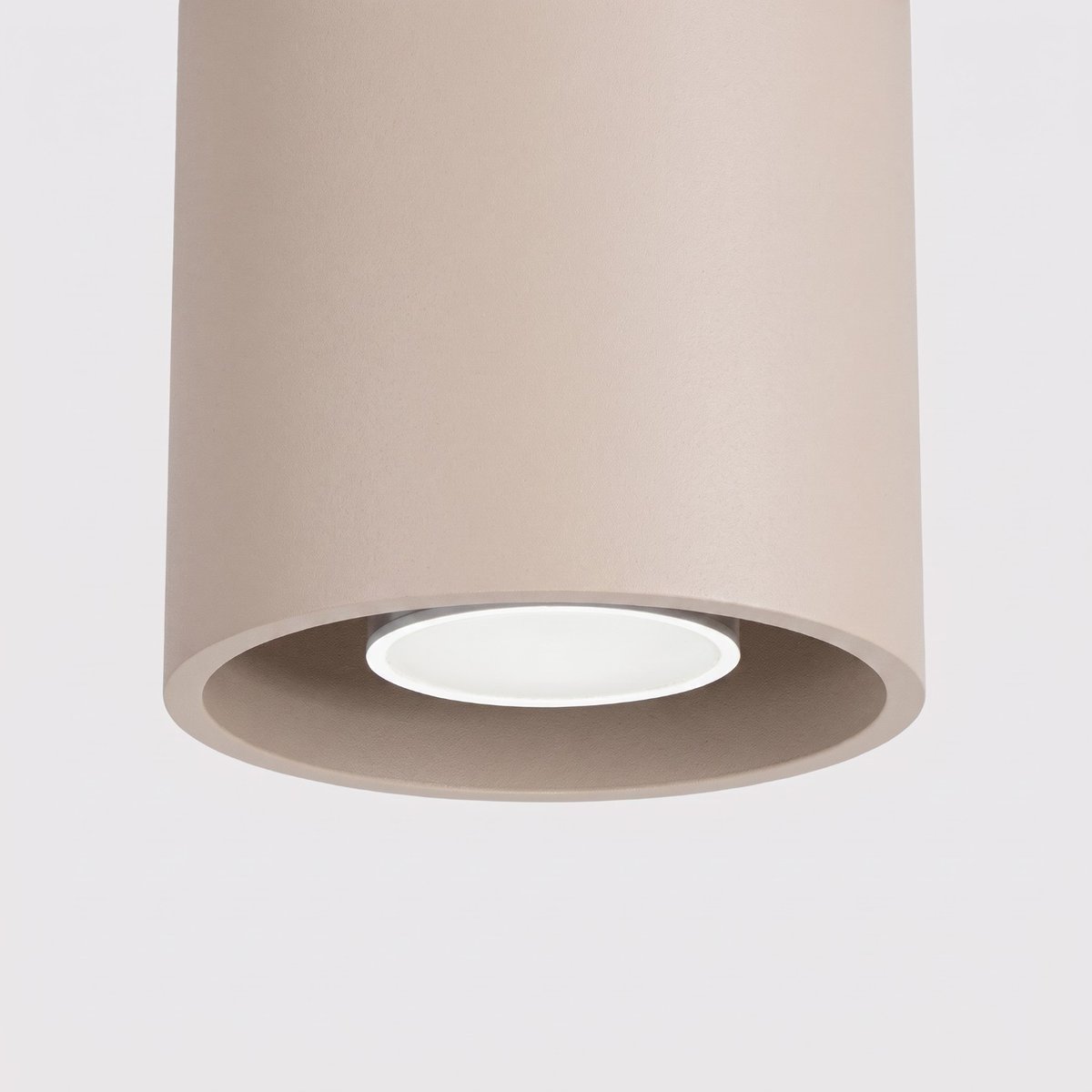 Plafonnier Aluminium Taupe GU10 1 Orbis taupe, EDEN
