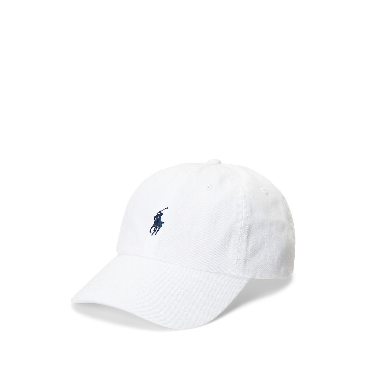 Casquette de baseball coton chino blanc, POLO RALPH LAUREN