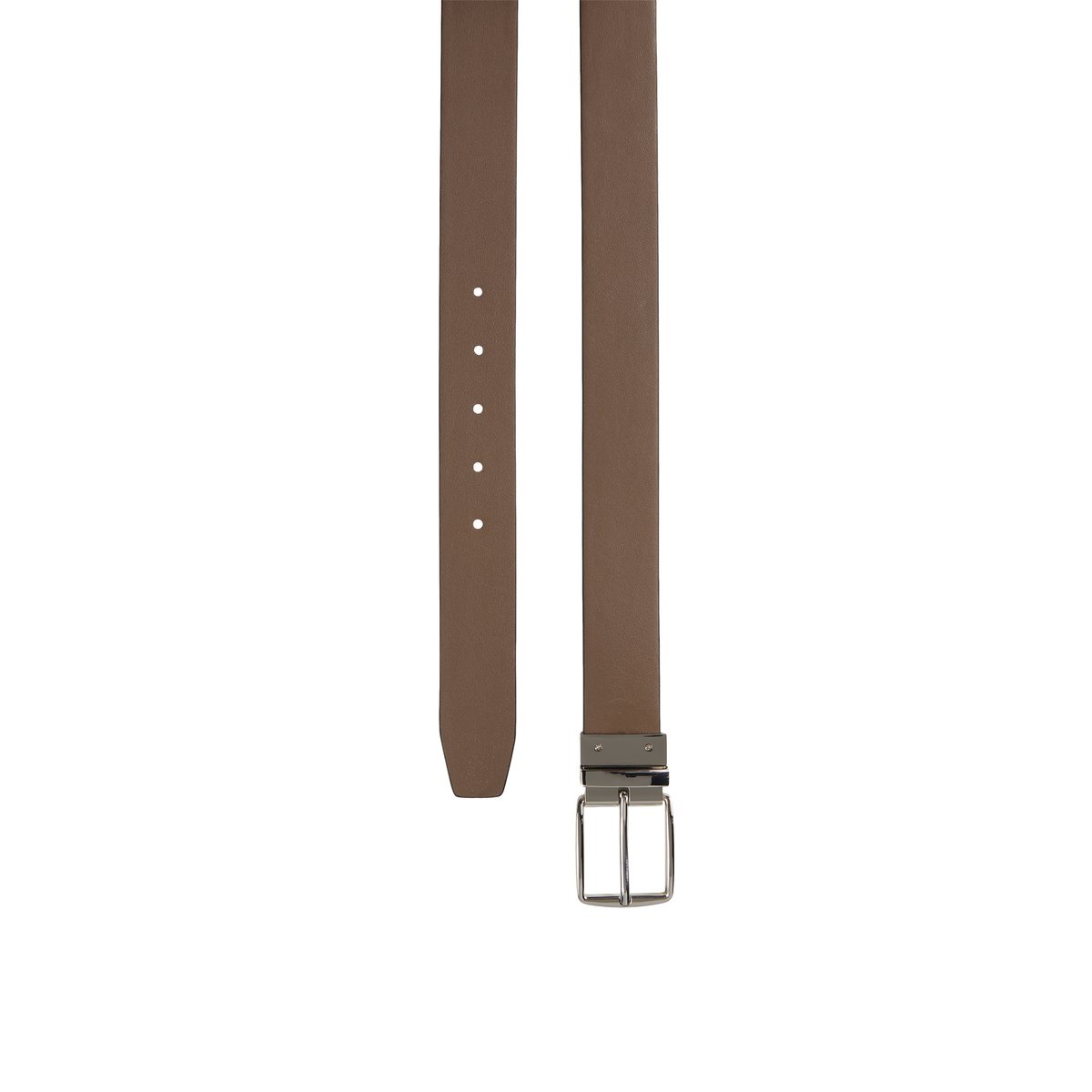 Ceinture réversible 2 en 1, modèle Bodu en cuir de vachette de haute qualité noir, MARC O'POLO