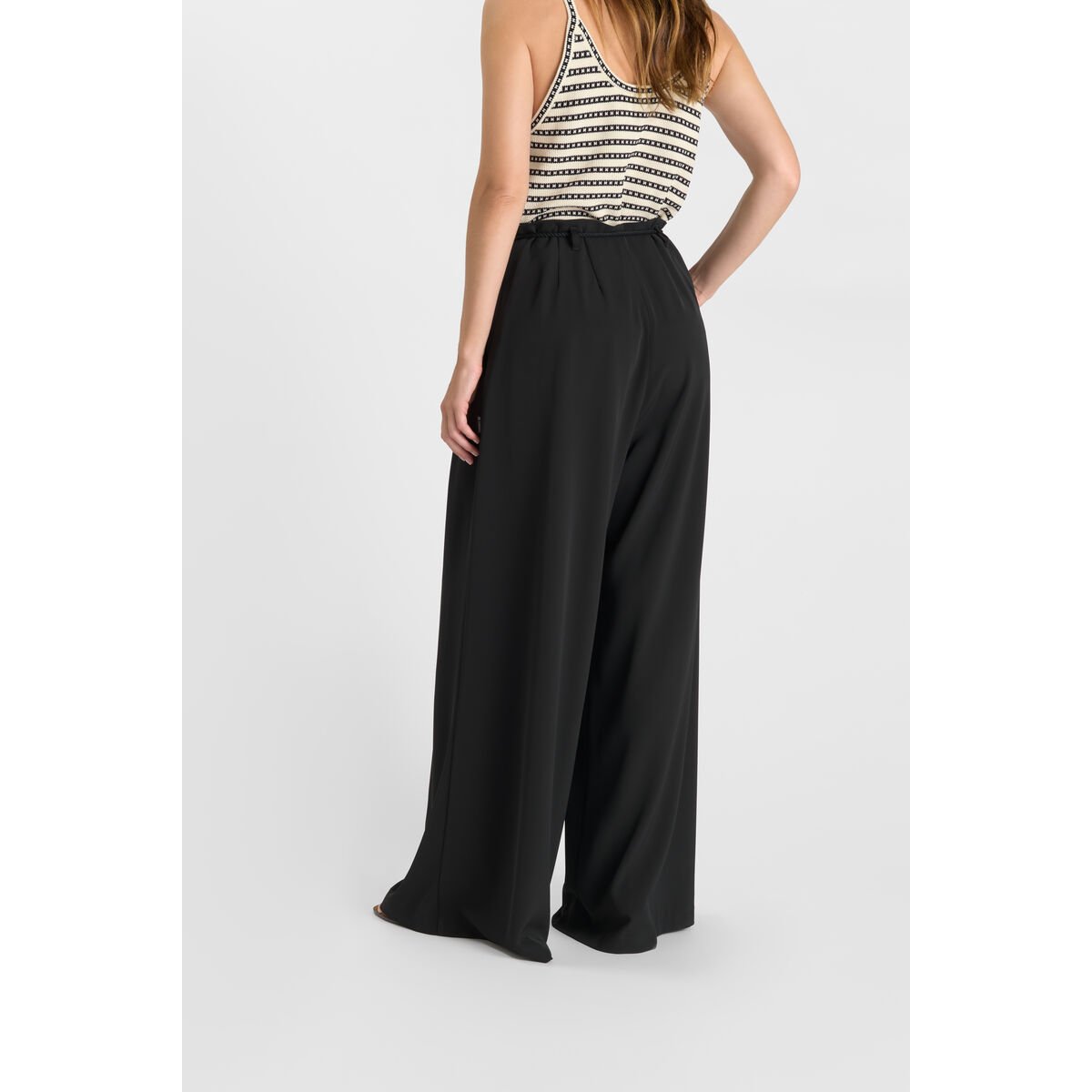 Pantalon loose, large ADELA black, LE TEMPS DES CERISES