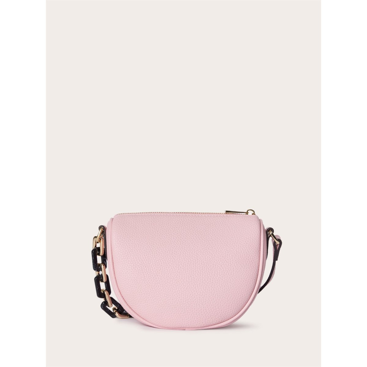 Sac à bandoulière avec détail chaîne rose, MOTIVI