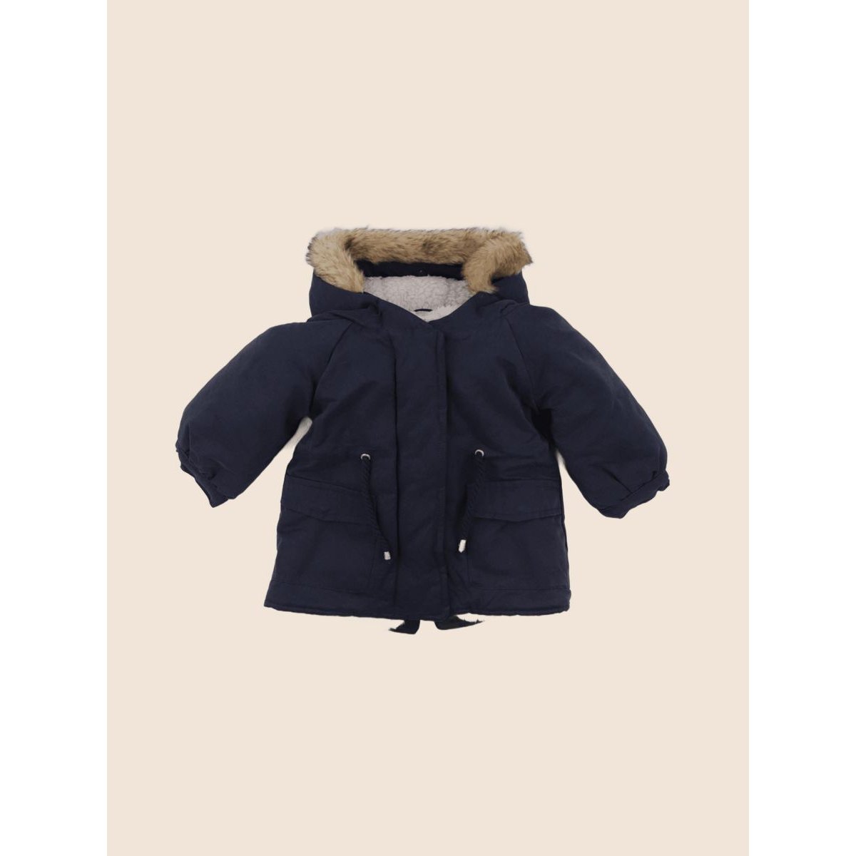 Manteau - Très bon état bleu, VERTBAUDET