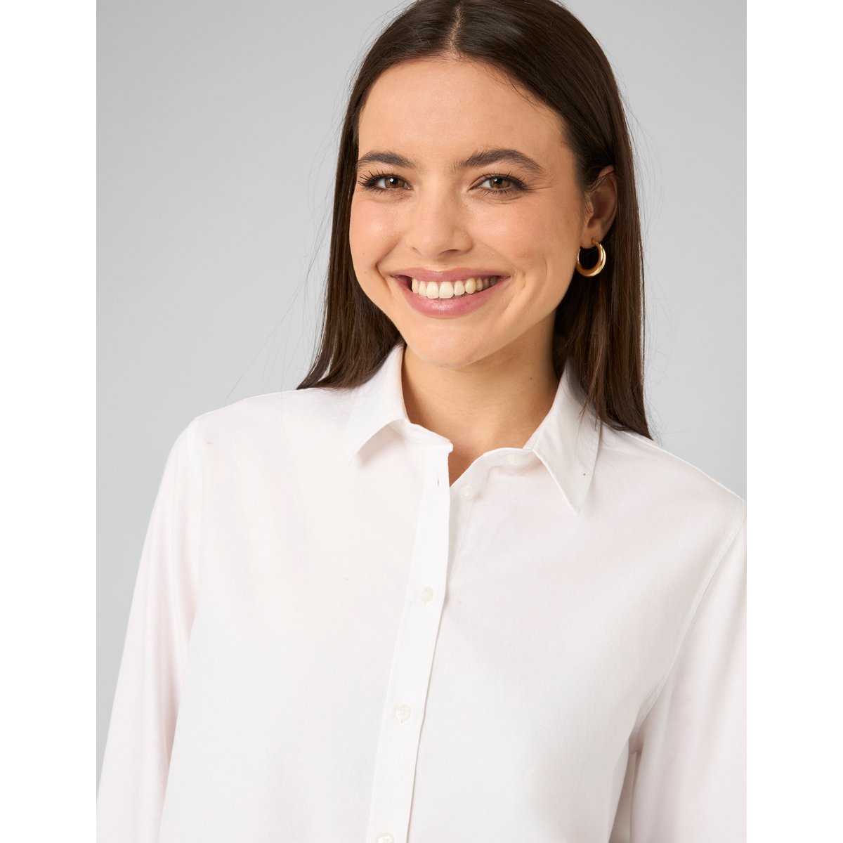 Chemise manches longues blanc, BZB