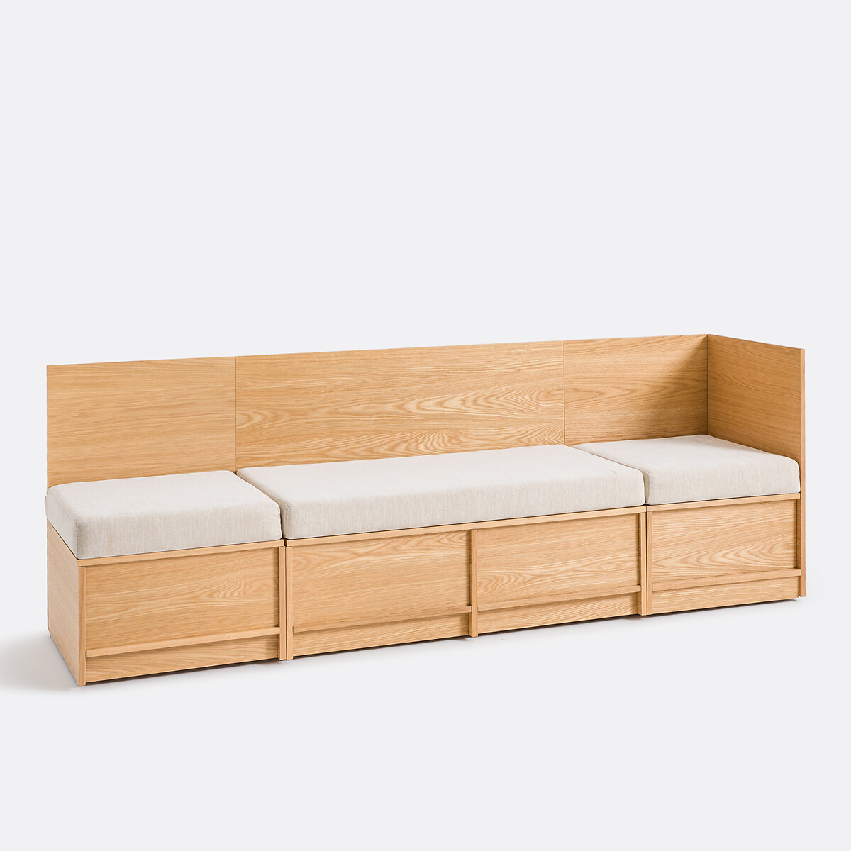 Banco de mesa, L60 cm, Senssia cor carvalho, LA REDOUTE INTERIEURS