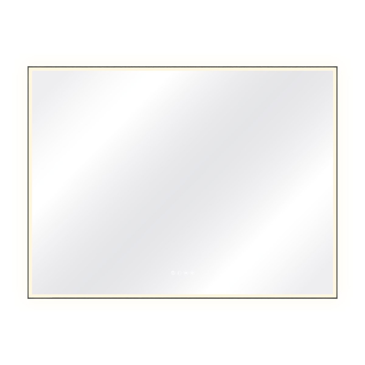 Miroir lumineux intégré, NEO FRAME noir, SENSEA
