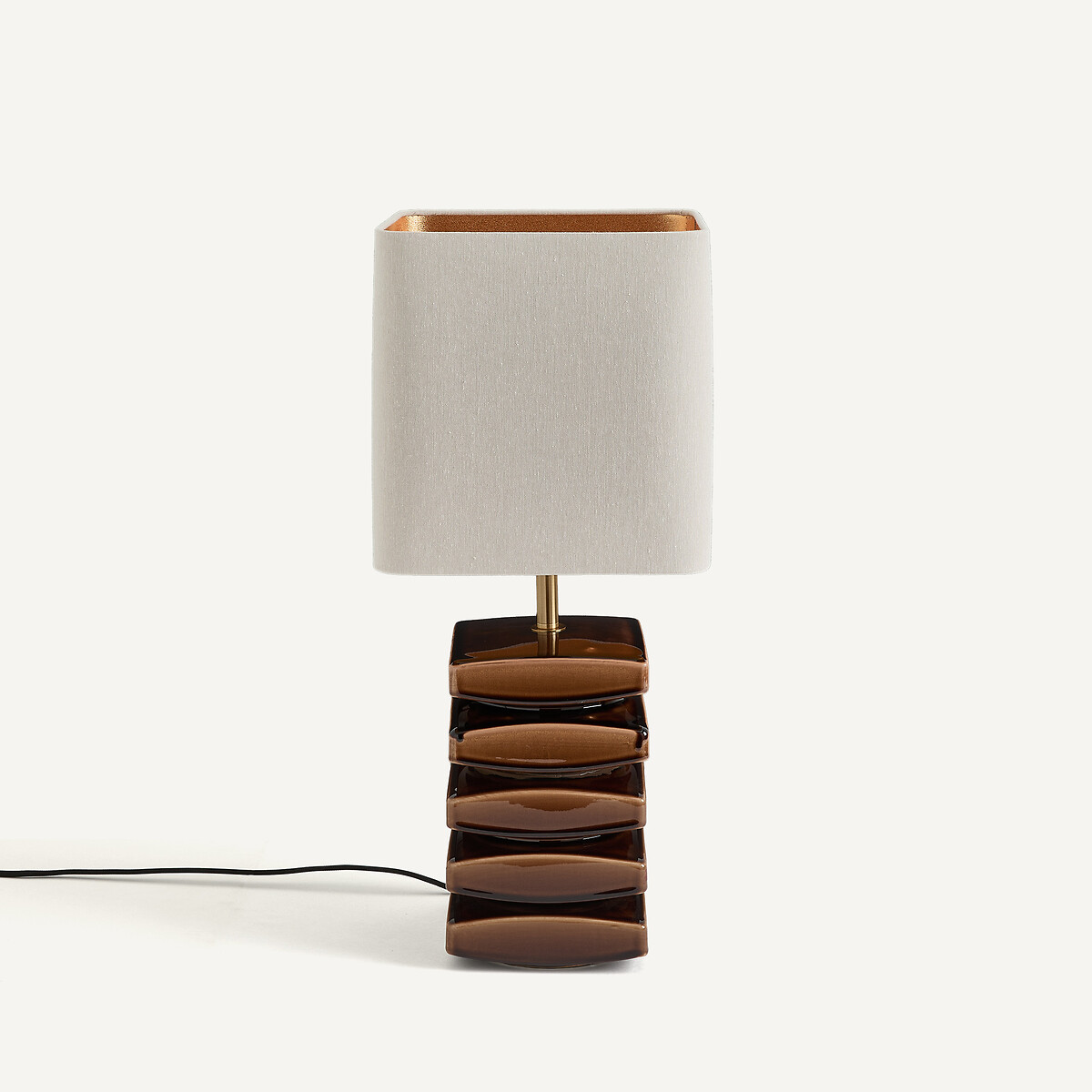Lampe en céramique XL, PIETTATO brun, AM.PM
