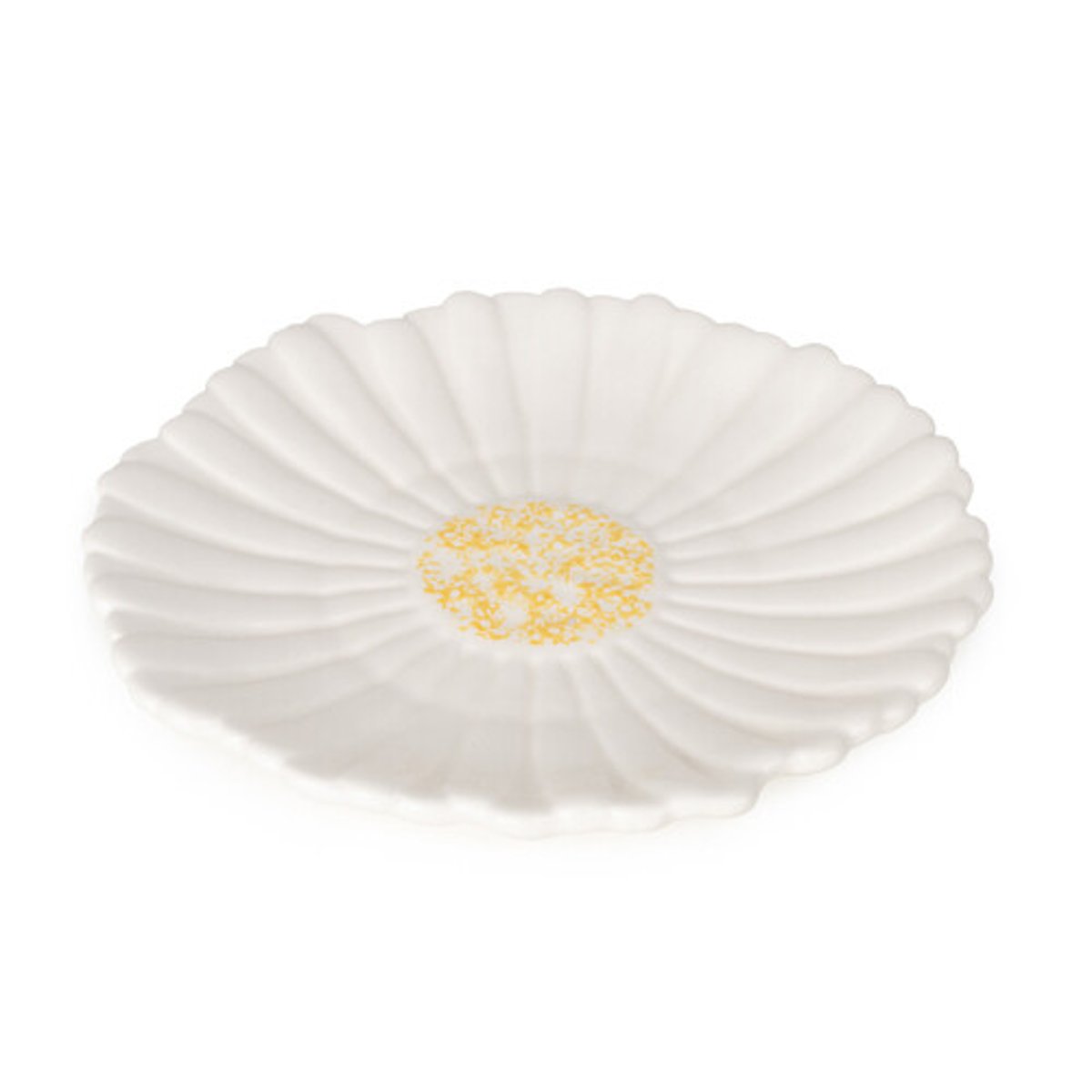 17.5cm Daisy Plate yellow, SO'HOME