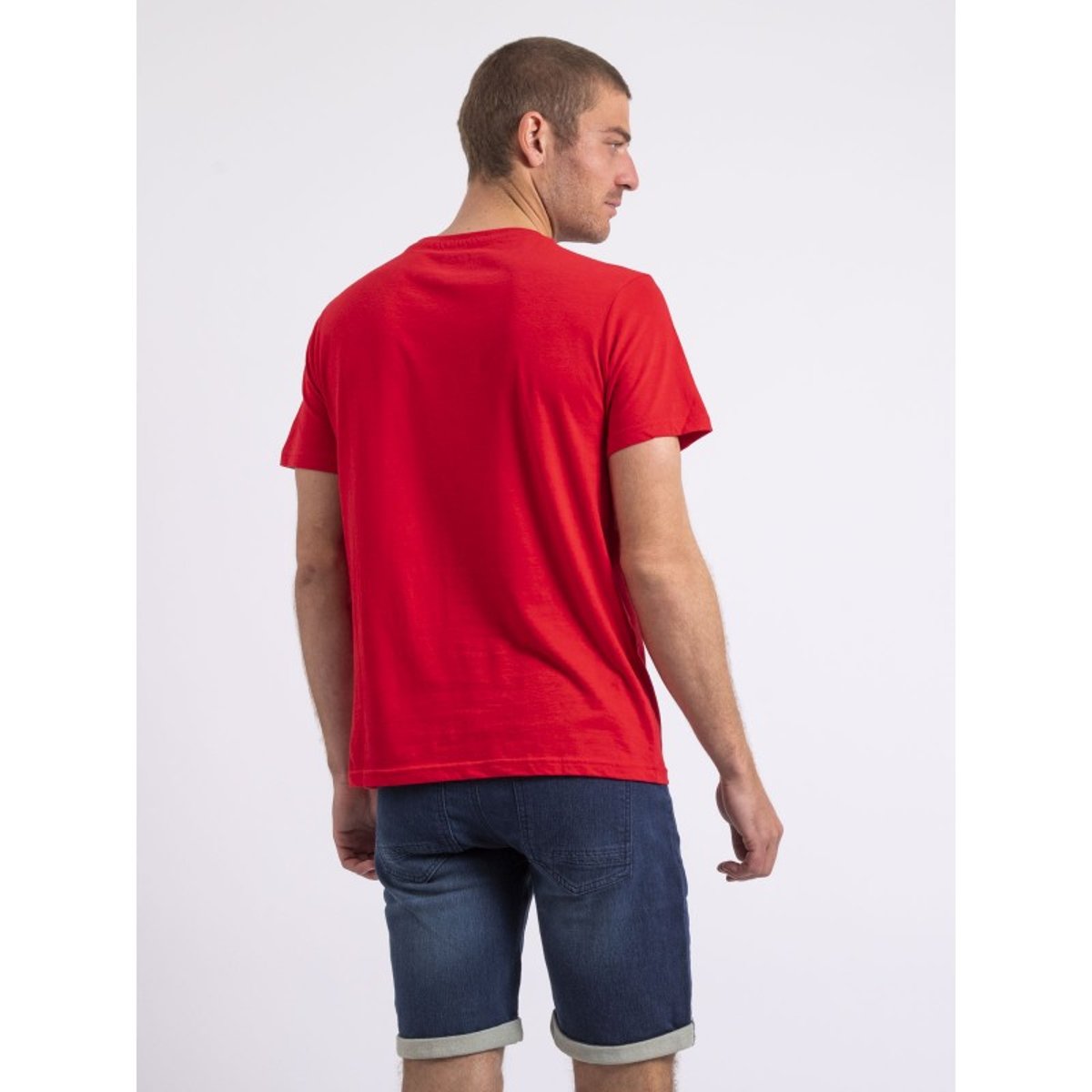 T-shirt Col Rond Nopiluca rouge, RITCHIE