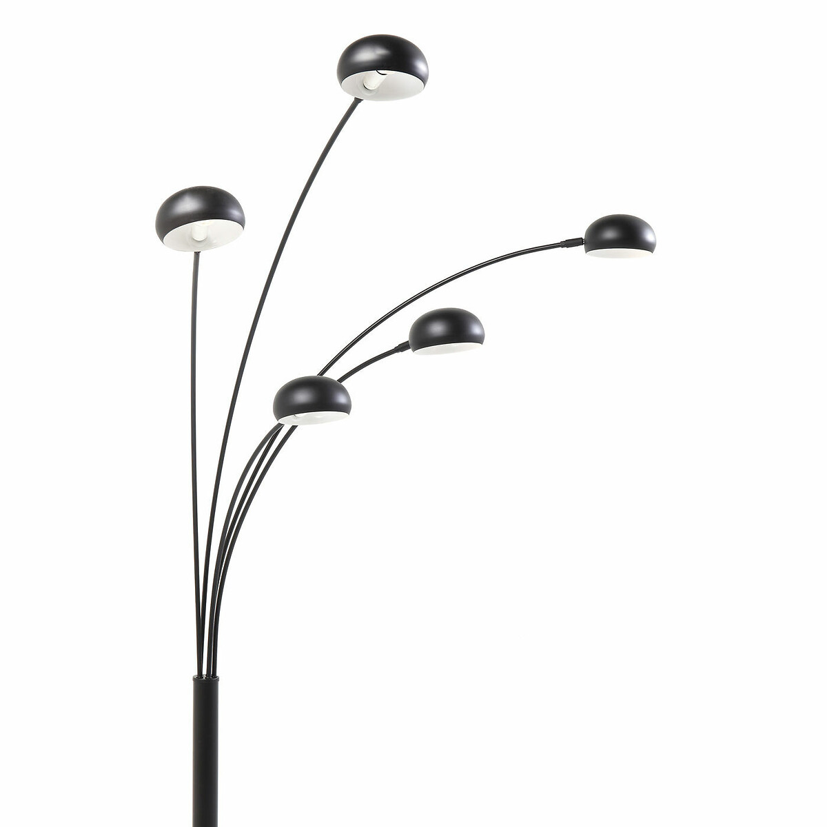 Lampada da terra Five Fingers nero opaco nero , KARE DESIGN