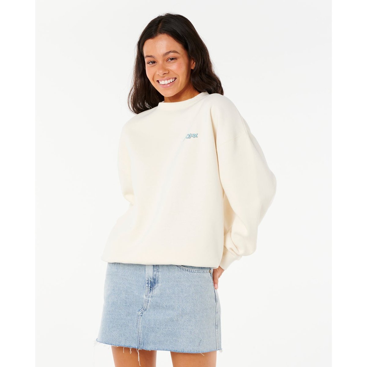 Polaire NEON DIAMOND HERITAGE CREW os, RIP CURL