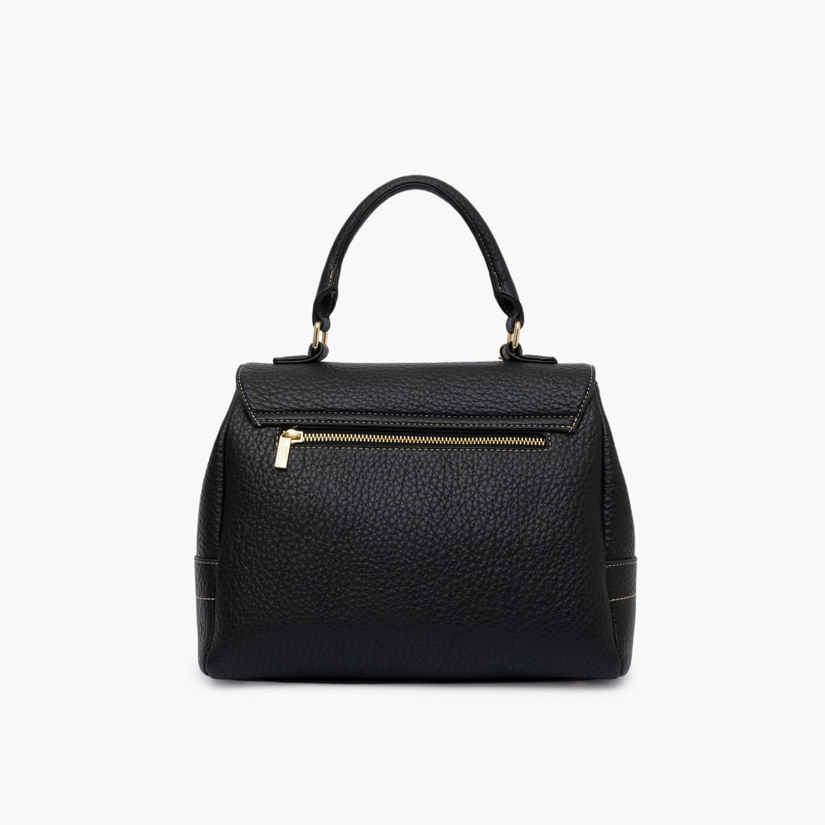 Grand sac porté épaule Todora noir,doré, LOLLIPOPS
