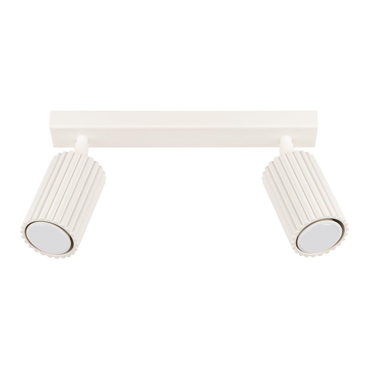 Plafonnier Aluminium Beige GU10 2 Karbon beige, EDEN