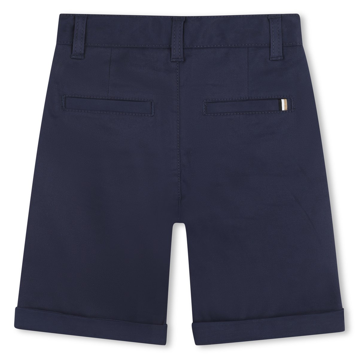 Bermuda chino bleu cargo, BOSS KIDSWEAR