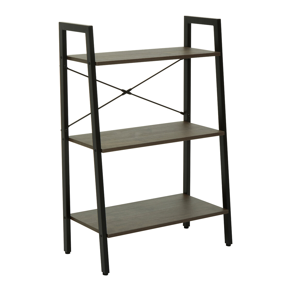 Harlan 3-Tier Ladder Shelf brown , SO'HOME