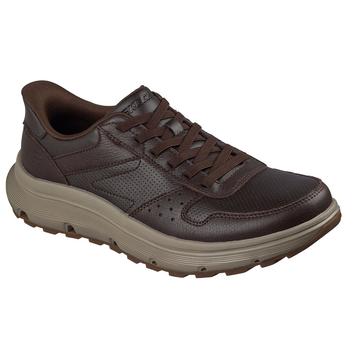 Baskets Slip-Ins Relaxed Fit: GARZA ULTRA - TYRELL chocolat, SKECHERS