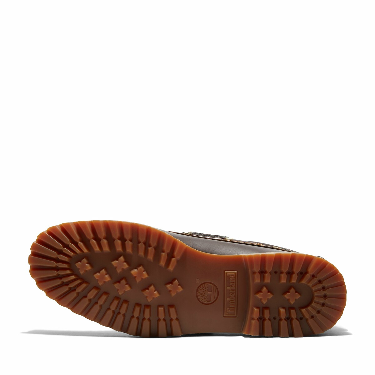 Authentieke bootschoenen met 3 oogjes kastanje, TIMBERLAND
