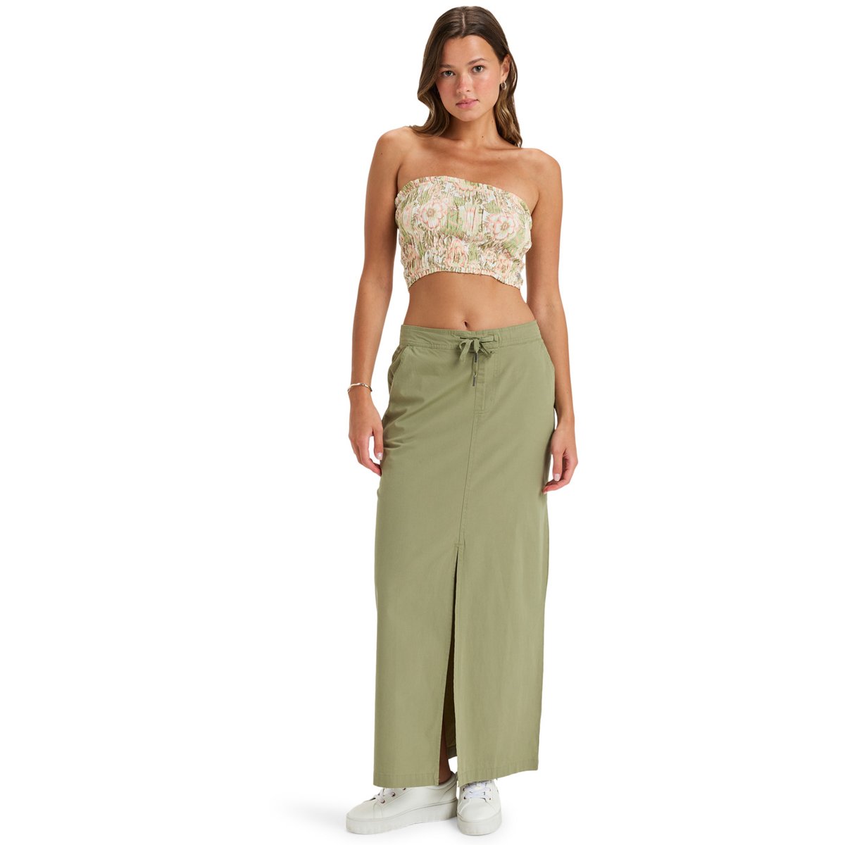 Jupe longue ICONIC LAND. vert oil green, ROXY