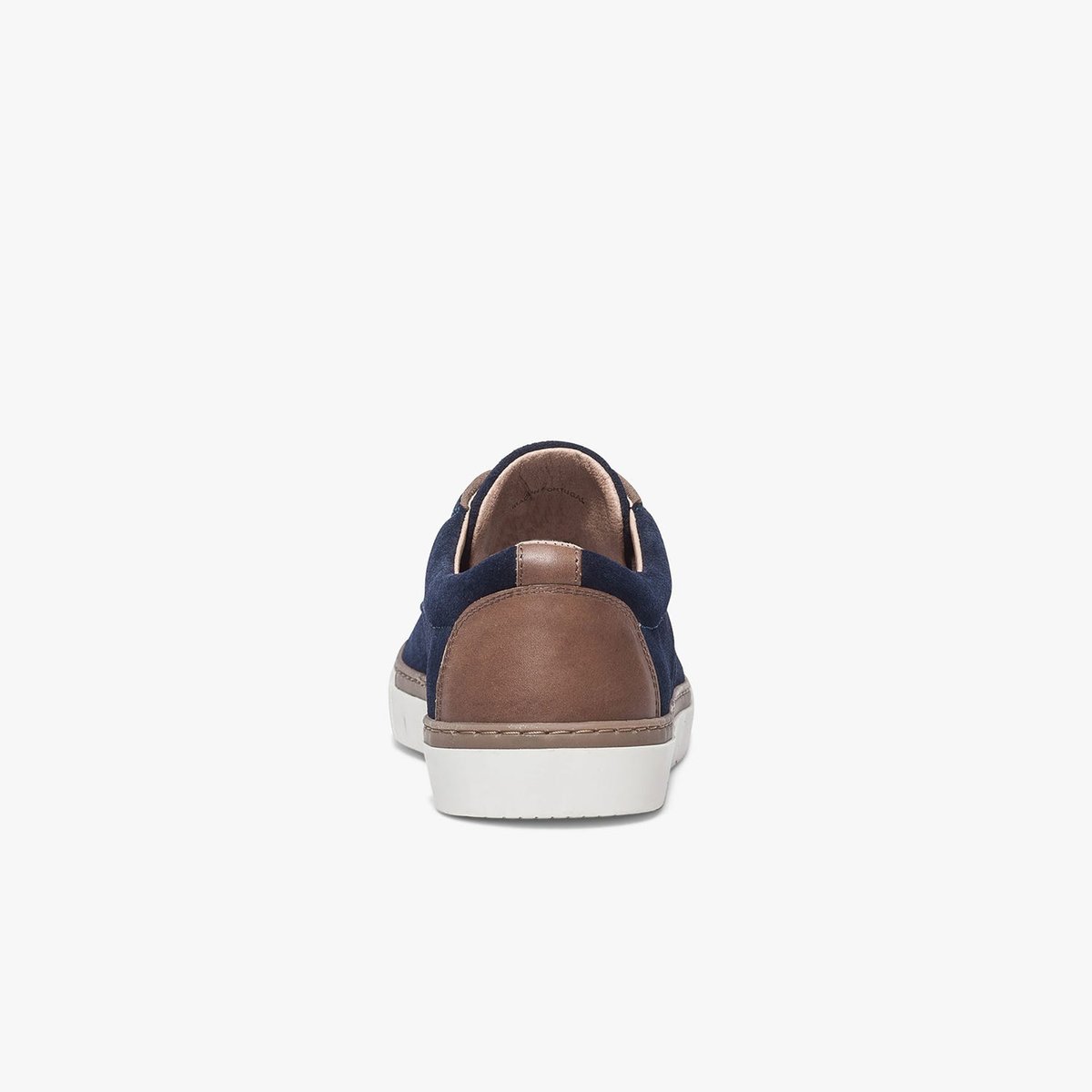 Basket en cuir KADY bleu marine, BOCAGE