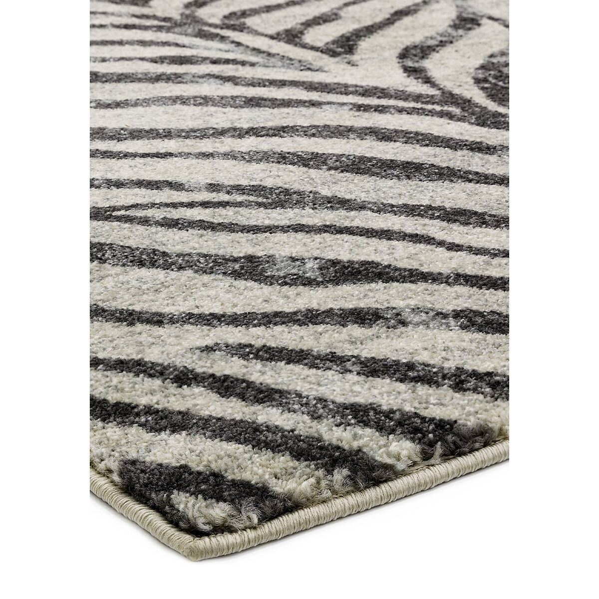 Zebra Print Rug grey, SO'HOME