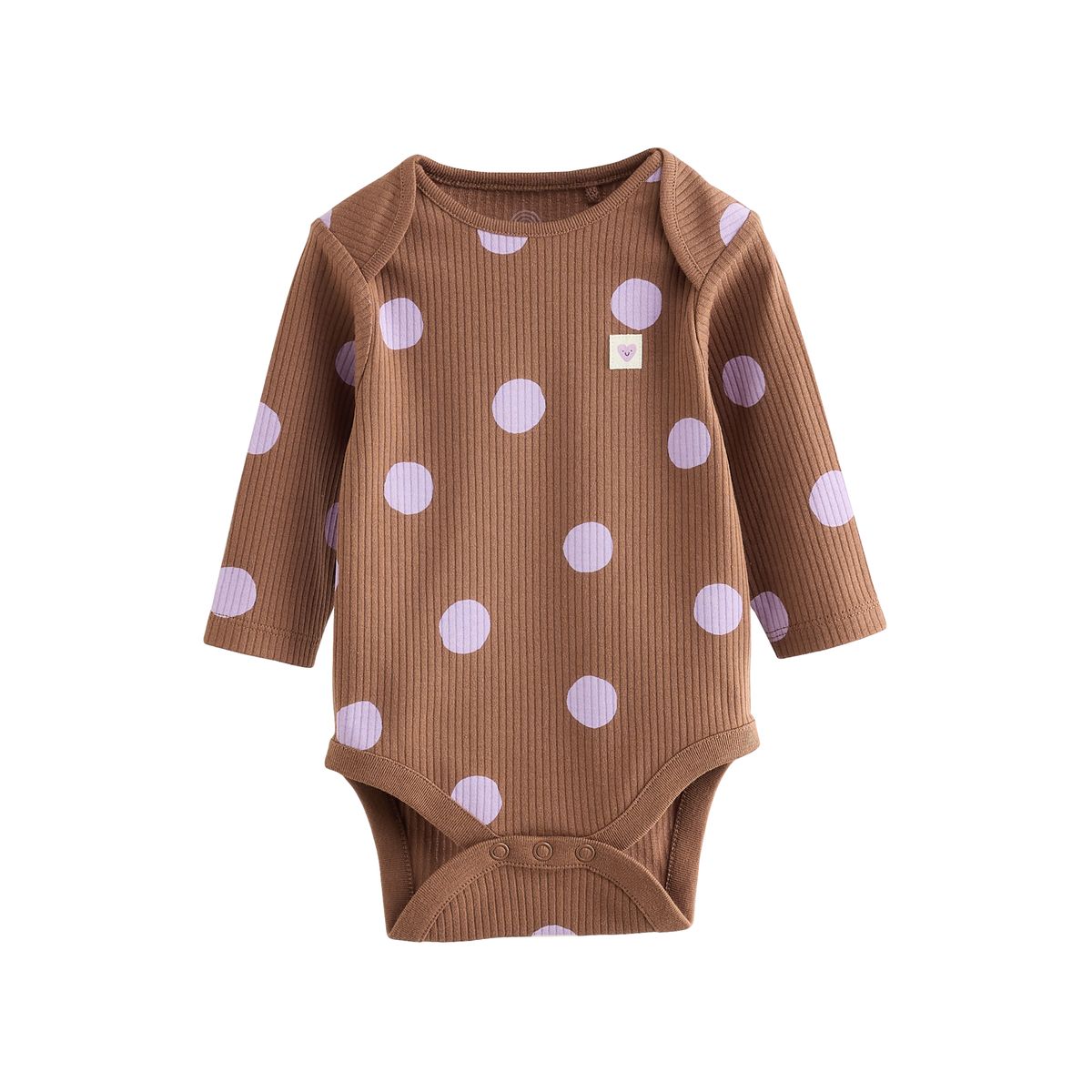 Body à manches longues bébé, lot de 5 point positif, NEXT