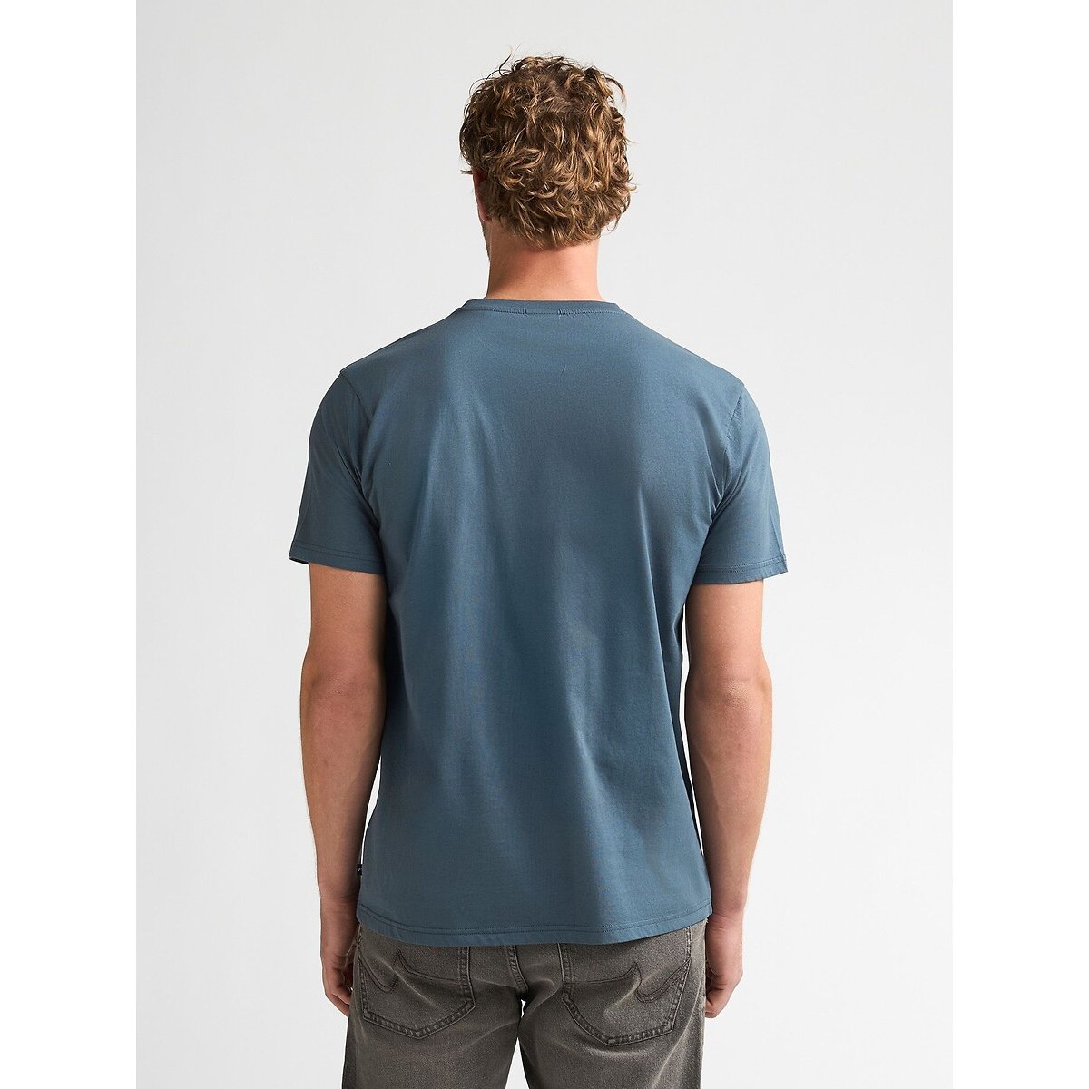 Porsche Short Sleeve Crew Neck T-Shirt storm blue, PETROL INDUSTRIES
