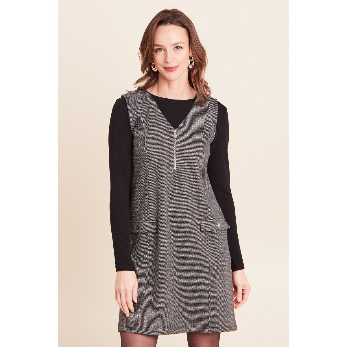 Robe chasuble gris, BREAL