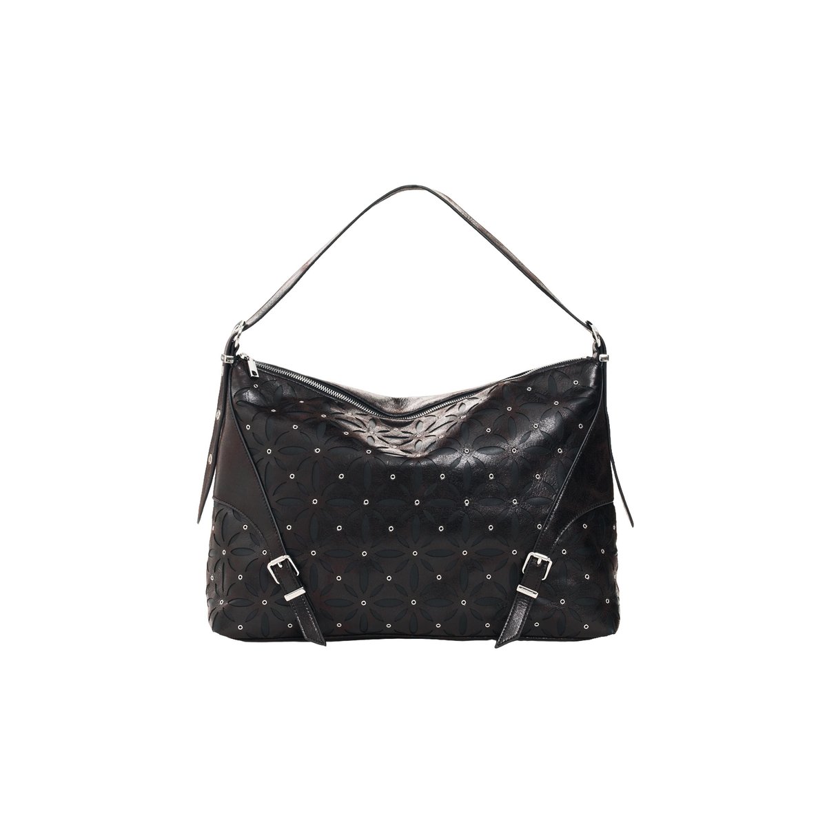 Grand sac épaule noir, DESIGUAL