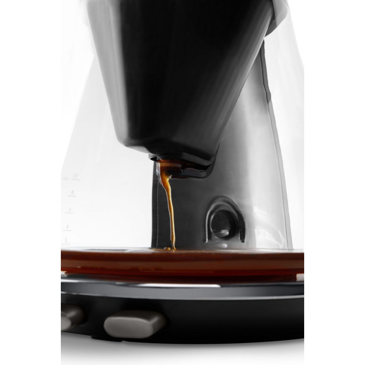 Cafetière filtre CLESSIDRA ICM17210 gris, DELONGHI