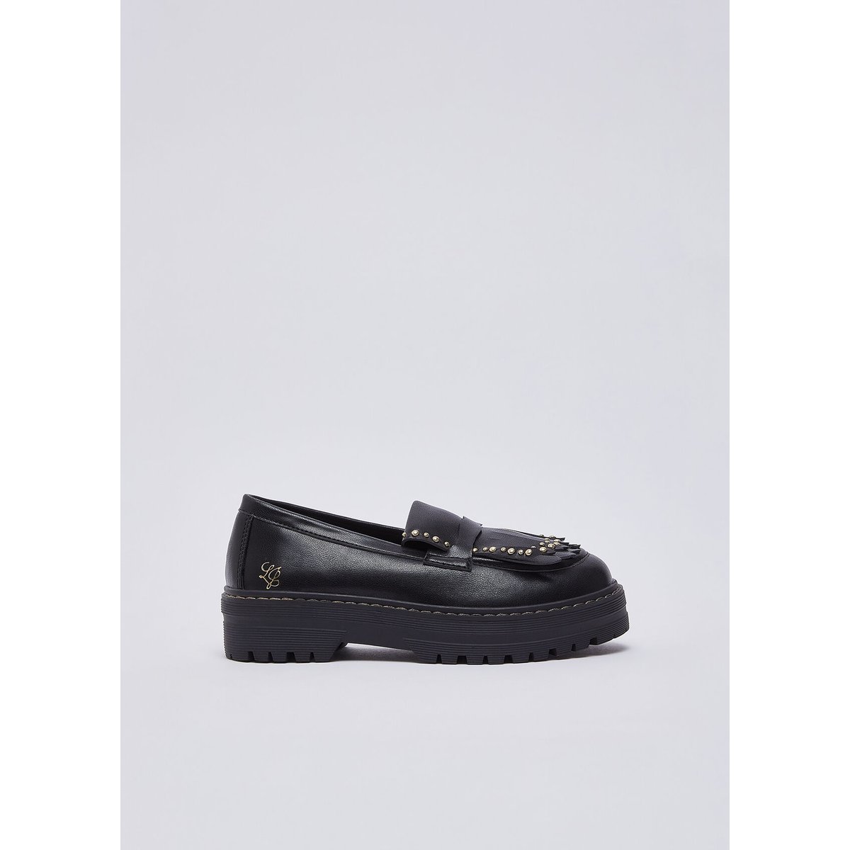 Mocassins avec franges noir, LIU JO