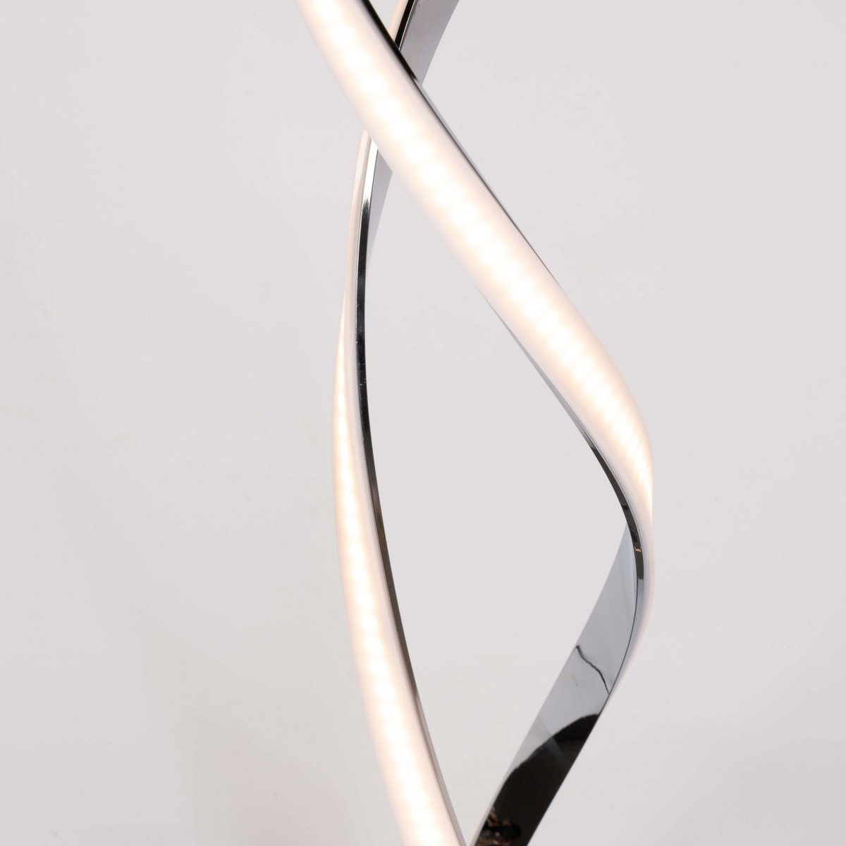 Grande lampe LED design - CASCADA argenté / chromé, KOSILUM