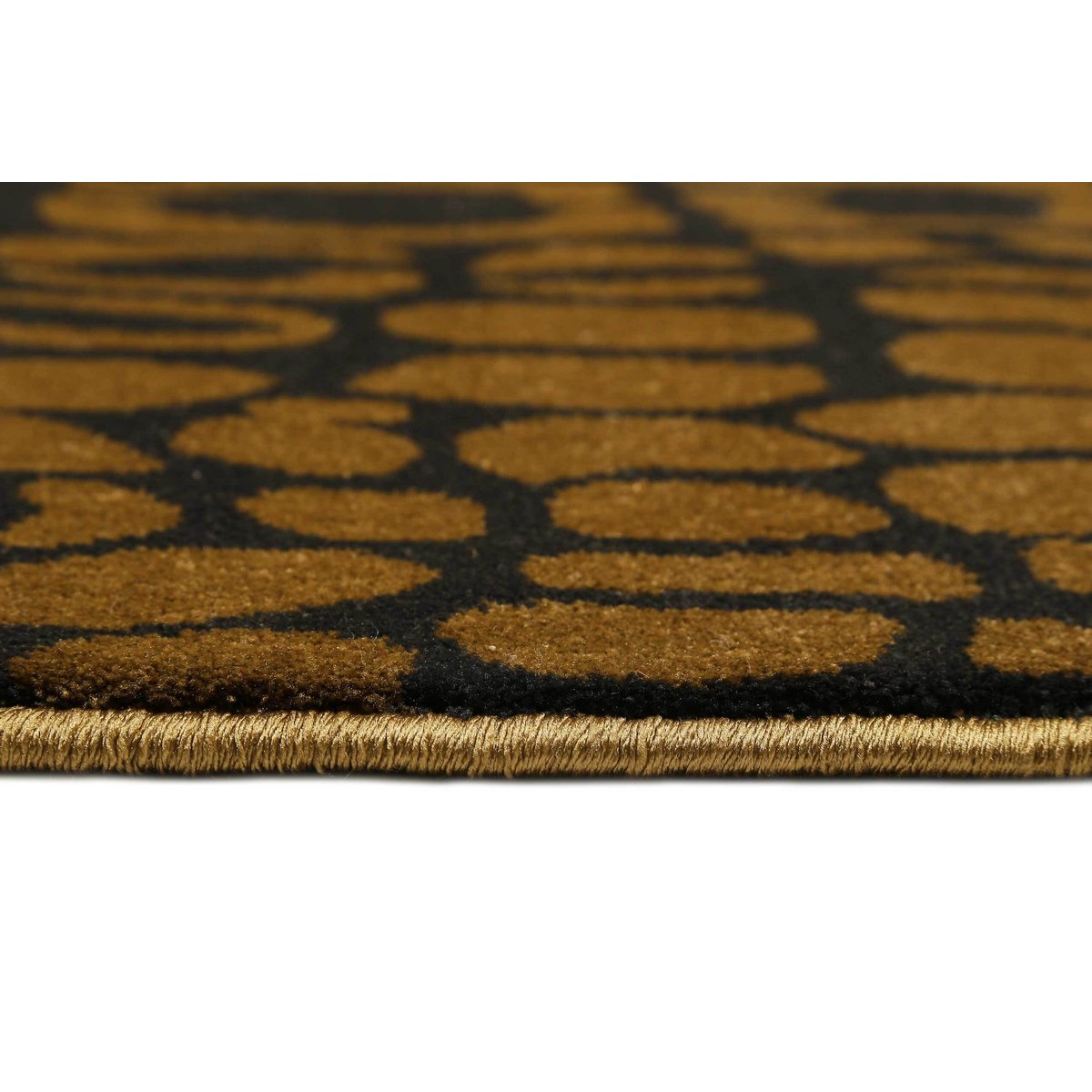 Tapis velours ras motif croco ,  CROCO marron, WECON HOME