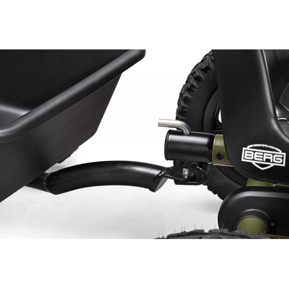 Remorque Trailer L pour kart à pédales Buddy noir, BERG TOYS