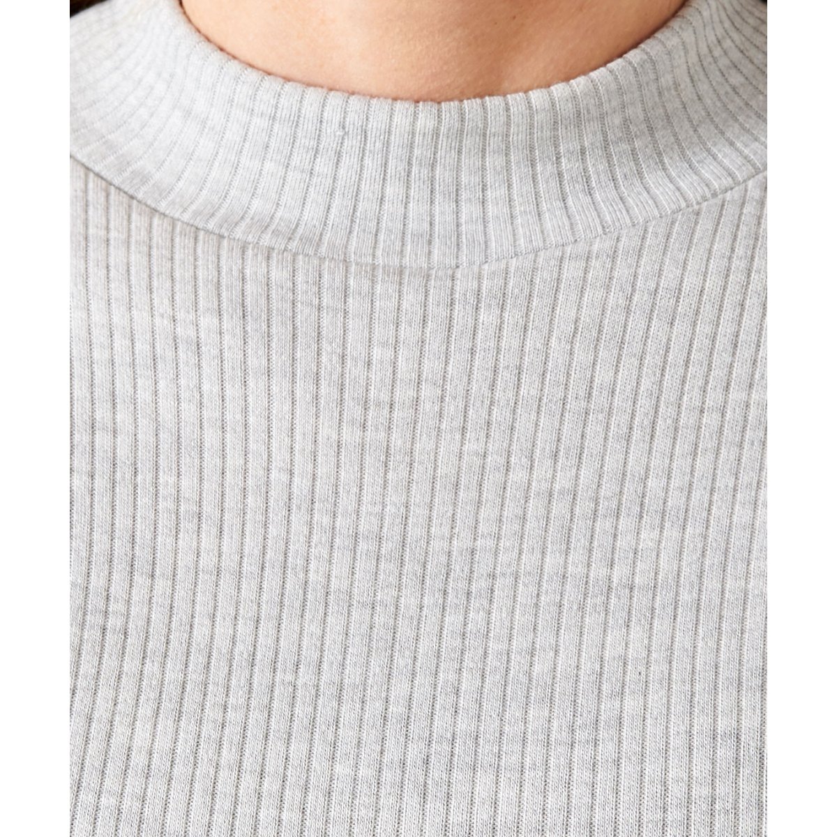 T-shirt col montant Thermolactyl Degré 4 gris chiné, DAMART