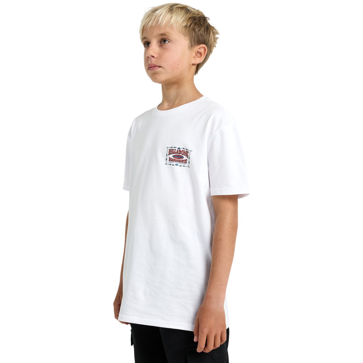 T shirt manches courtes DOUBLE SPREAD blanc white, BILLABONG