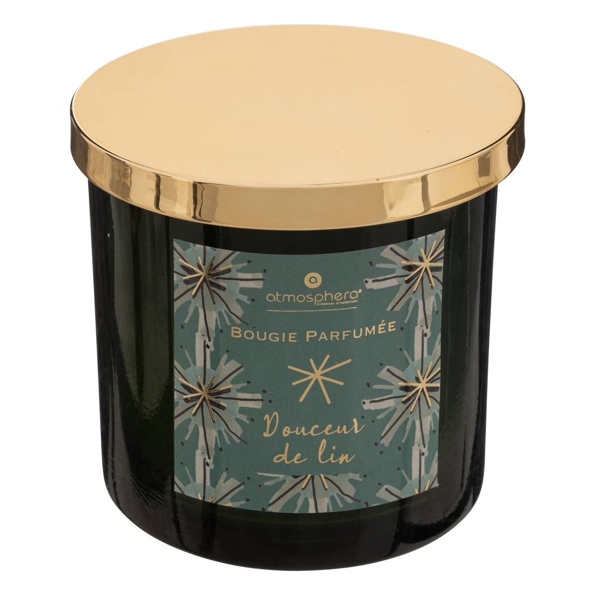 Bougie parfumée PLUM rouge, ATMOSPHERA