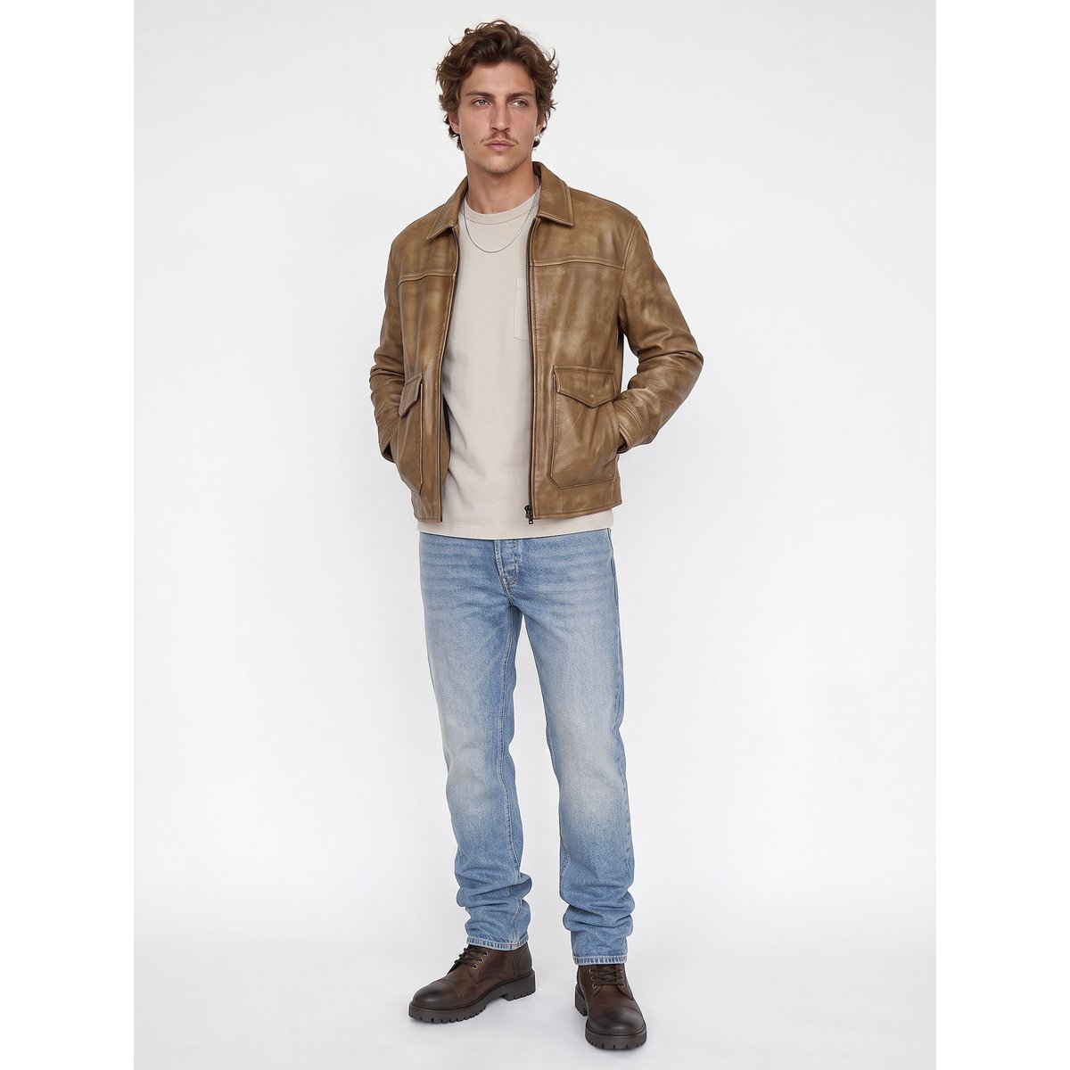 Jean Coupe Décontractée blue denim 1, JACK & JONES