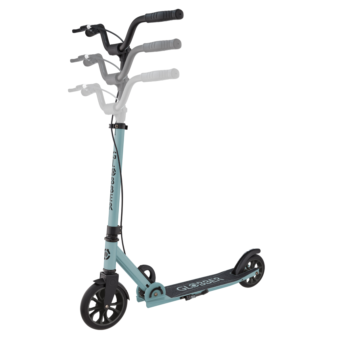 Trottinette FLOW RIDER DELUXE bleu cendré, GLOBBER