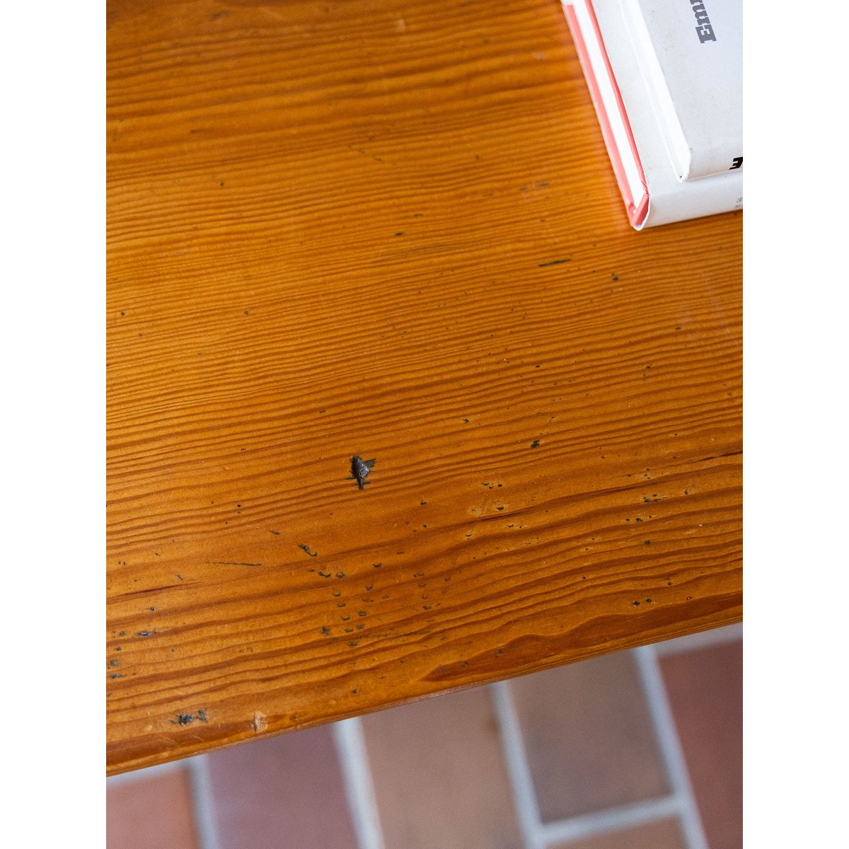 Table basse bois Léonie N°1114 - Bon état bois clair, DEBONGOUT