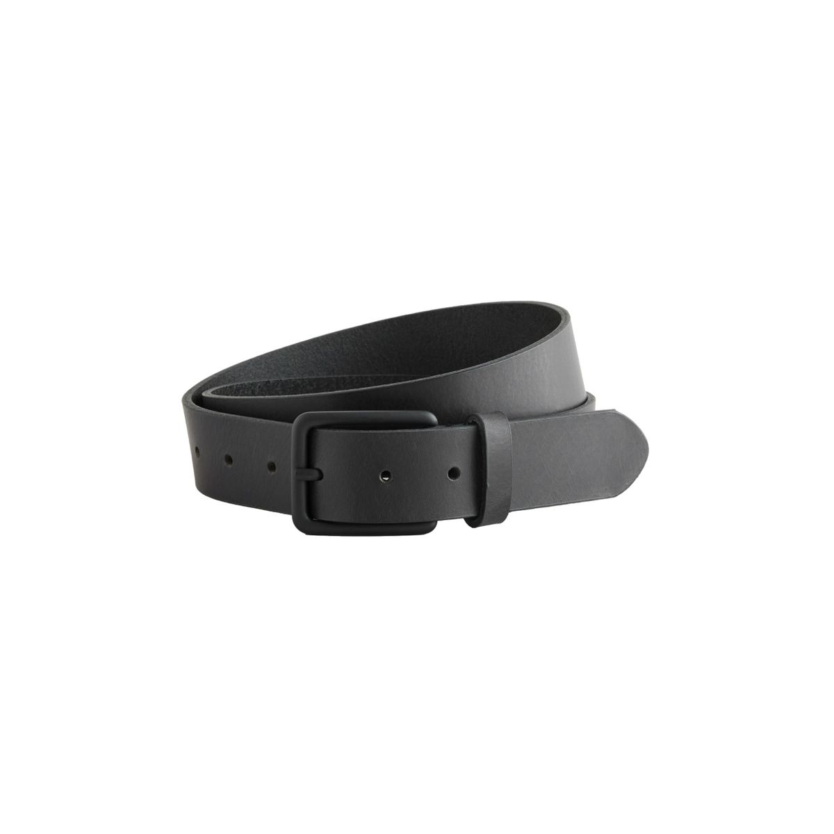 Ceinture décontractée en cuir noir, NEXT